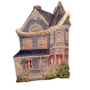 Vintage Victorian Style Wooden Peg Dress Up Doll Playset